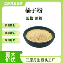 橘子果粉 水溶性橘子果汁粉橘子浓缩喷干粉末工厂现货包邮500g/袋