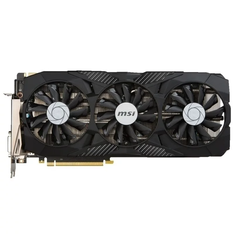 Видеокарта (MSI) GTX 1080 8 ГБ — 144 Гц для киберспорта, совместима с 4K, PCIe для настольного ПК