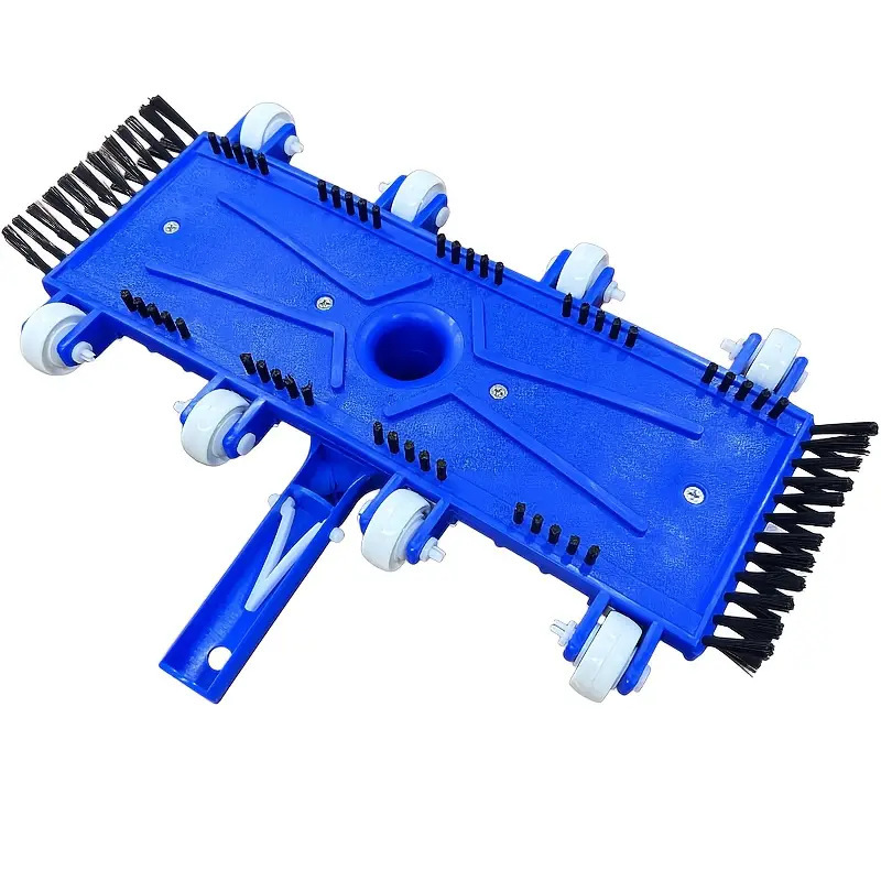 Piscina reforzada cabeza de absorción de suciedad 14 pulgadas piscina con cepillo lateral productos de limpieza de piscina en stock directo transfronterizo