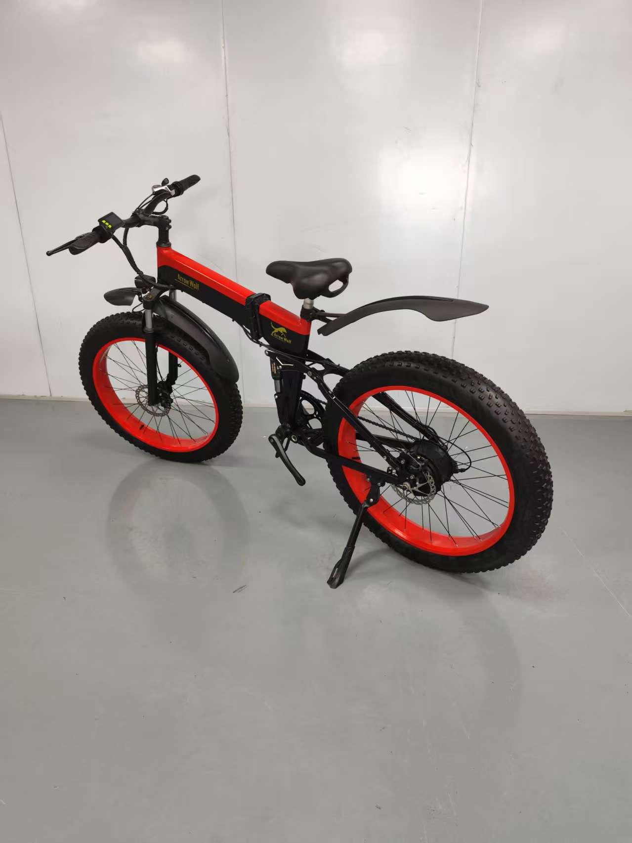 26inch Lithium Battery Folding Electric Bicycle, Folding Snow Electric Bike, Inch-Sized Snow Electric Power-Assisted Bicycle