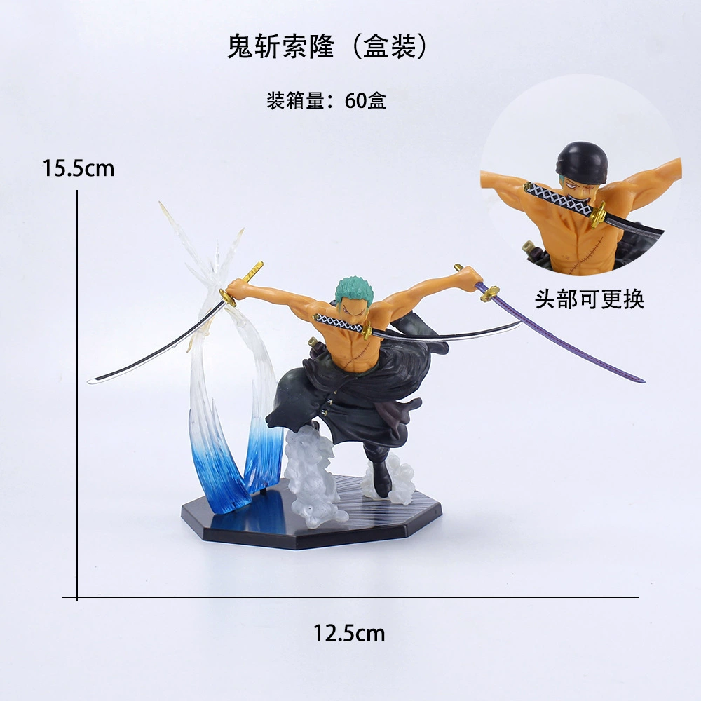 Фигура Luffy из PVC — коллекционная игрушка One Piece, несколько поз и выпусков, в пакетике или на окне