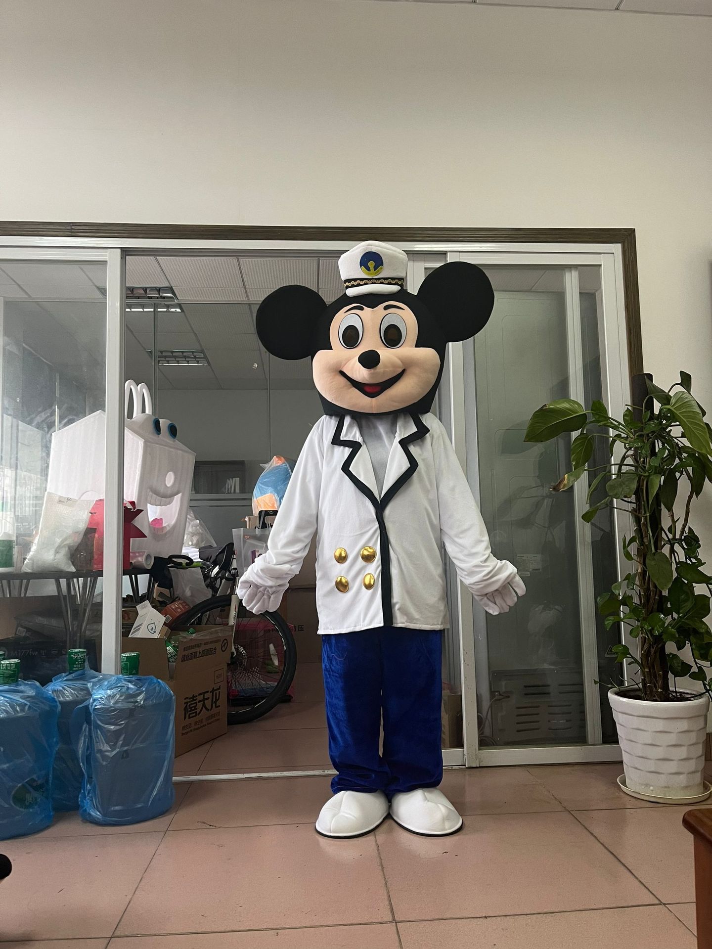 해군 유니폼 미키