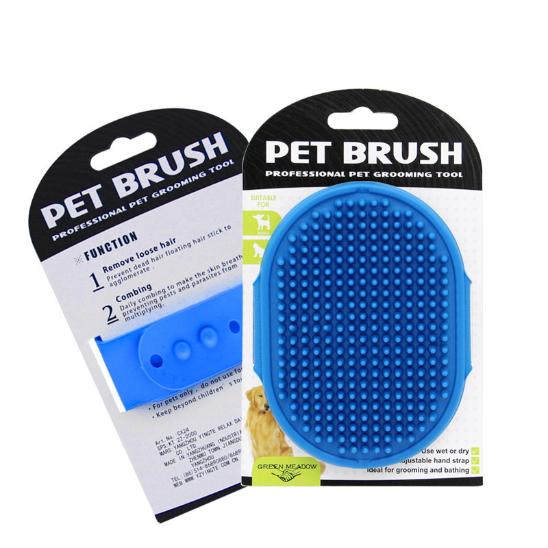 Cepillo de baño para mascotas cepillo de masaje para perros gatos peines para mascotas guantes de baño para mascotas guantes de depilación para gatos