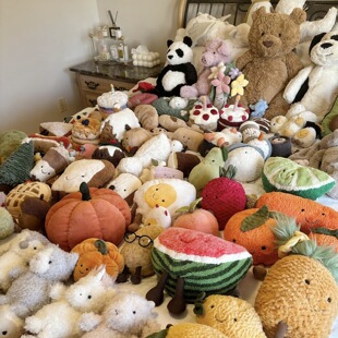 jellycat��ż���ӹ������˹��޶�ë�q���С��ż��Y�������޶Y��