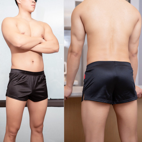 Men's boxer briefs trendy large size loose polyester Arrow boxer briefs sports men's shorts factory wholesale men