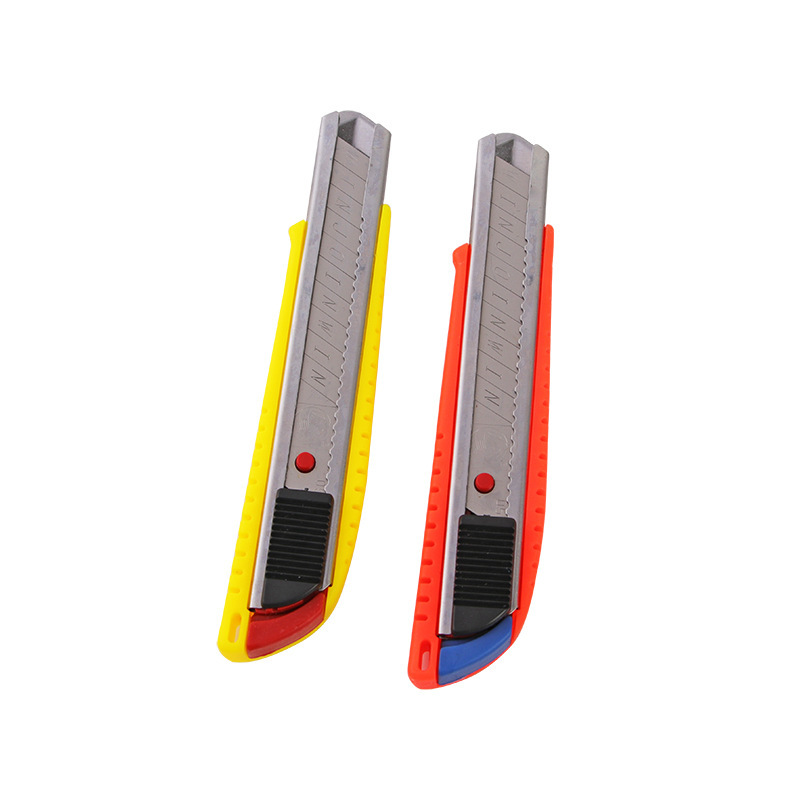 Suministros de oficina cuchillo de arte grande 18mm cuchillo de corte de papel de acero inoxidable cuchillo de papel pintado