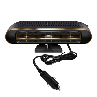 New Car-Mounted Heater, Car Heater, Car Heater, Dual-Purpose Heating and Cooling, High-Power Defogging and Defrosting Artifact (Digər kiçik elektrik cihazlar) - ty-102-black-gold-12v