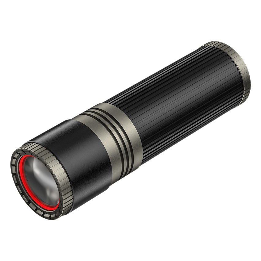 Cross-border new laser gun fishing lamp USB charging induction bait lamp four light source strong long-range night fishing lamp