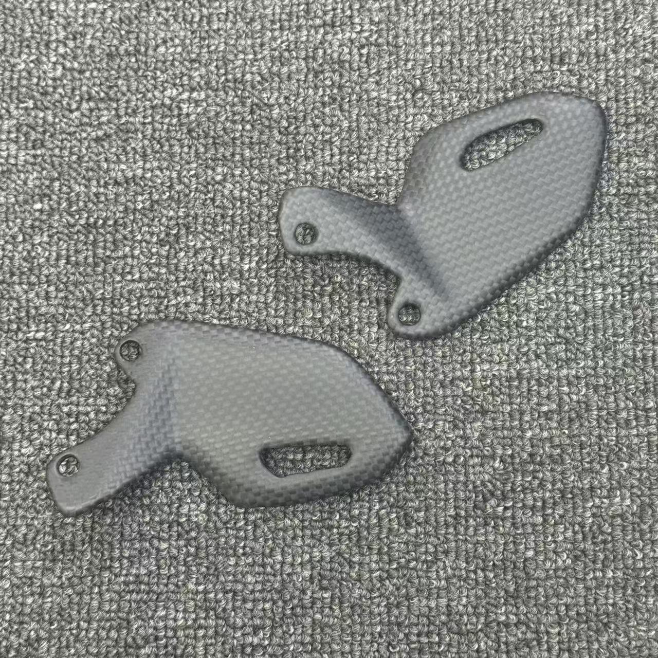 Cross-Border Applicable Ducati Desertx Desert X 22-25 Carbon Fiber 3K Dry Carbon Pedal Guard