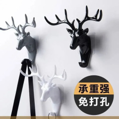 クリエイティブな痕跡のないフック、家庭用装飾壁掛け、パンチフリー、取り外し可能な粘着フック、多機能壁超粘着