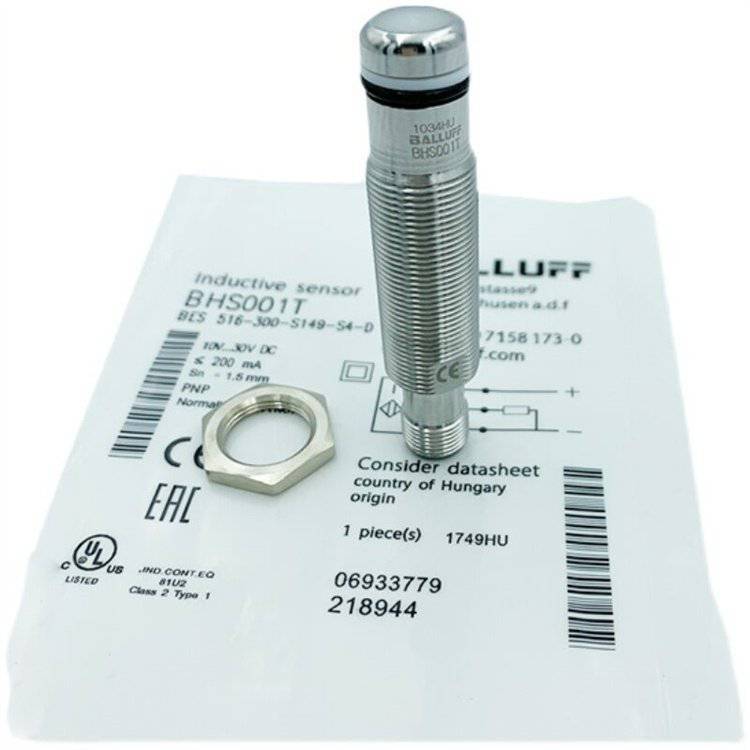 BALLUFF德国进口巴鲁夫BES M12MI-PSH80B-S04G接近开关