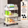 2501 transparent color 3-layer cart
