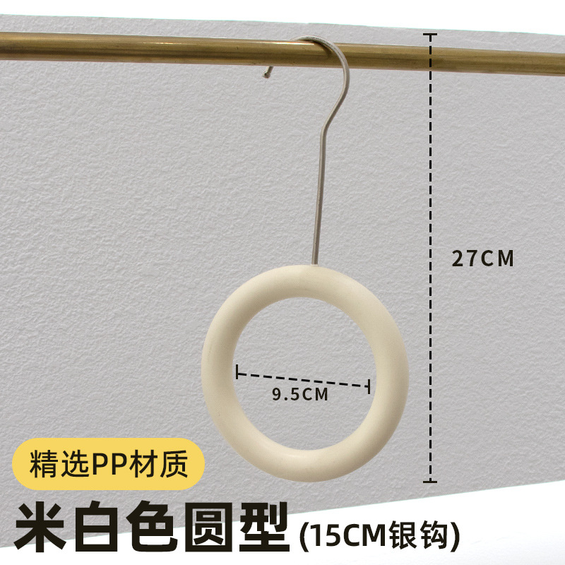 밀크 화이트 서클 펜던트 (실버 서클 후크 15cm )