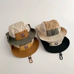 子供用アウトドア日焼け止め日よけ帽子