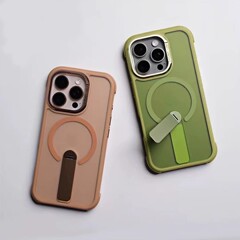 iPhone17対応 スタンド回転式スマホケース Apple16 マット磁気吸着 15 四隅落下防止保護カバー