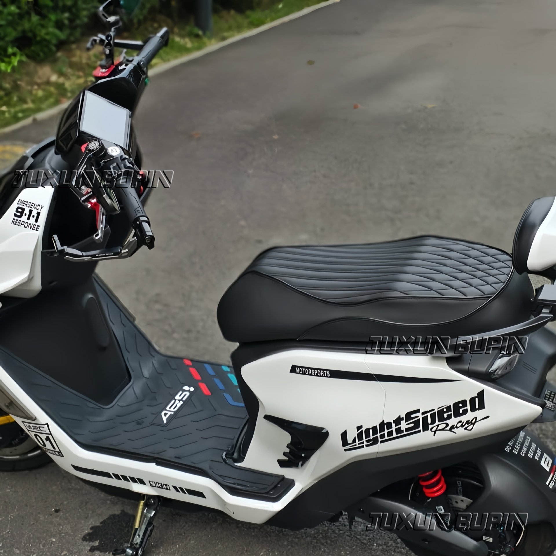 Suitable for Jihé Ae5/Ae5Ipro Electric Vehicle Integrated Seat Cushion, Extended and Thickened with Sensor Seat Modification Accessories