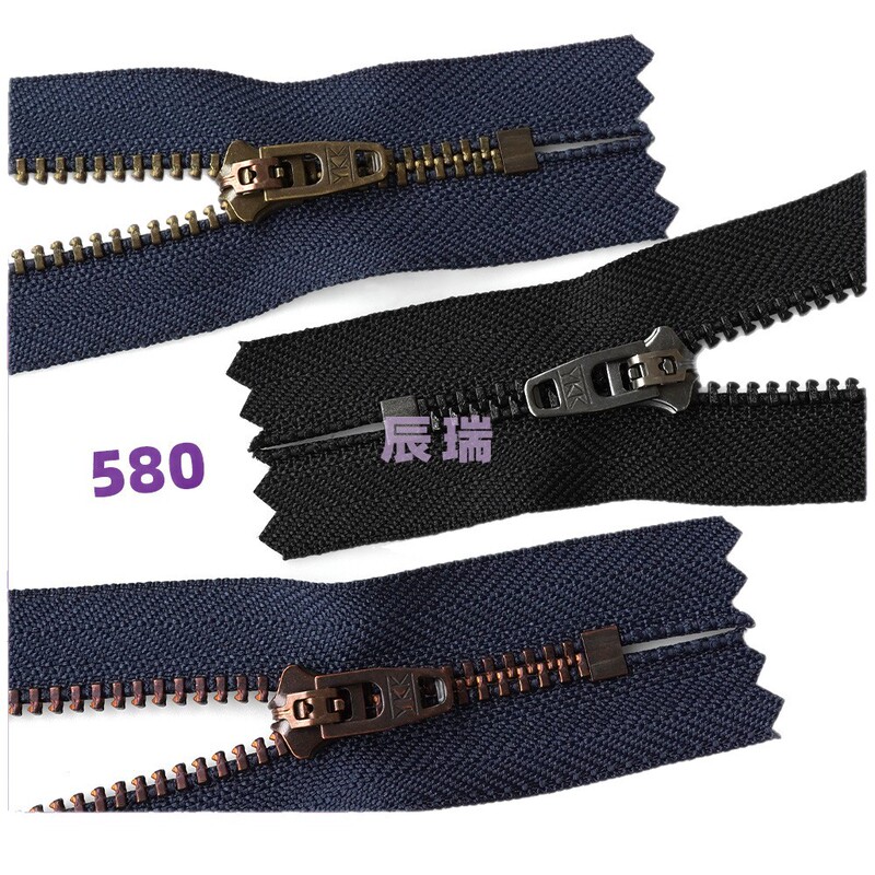 在庫あり ykk ジッパー 4YG 白銅クローズドジッパー ブロンズクローズドジーンズジッパー カジュアルパンツジッパー|undefined