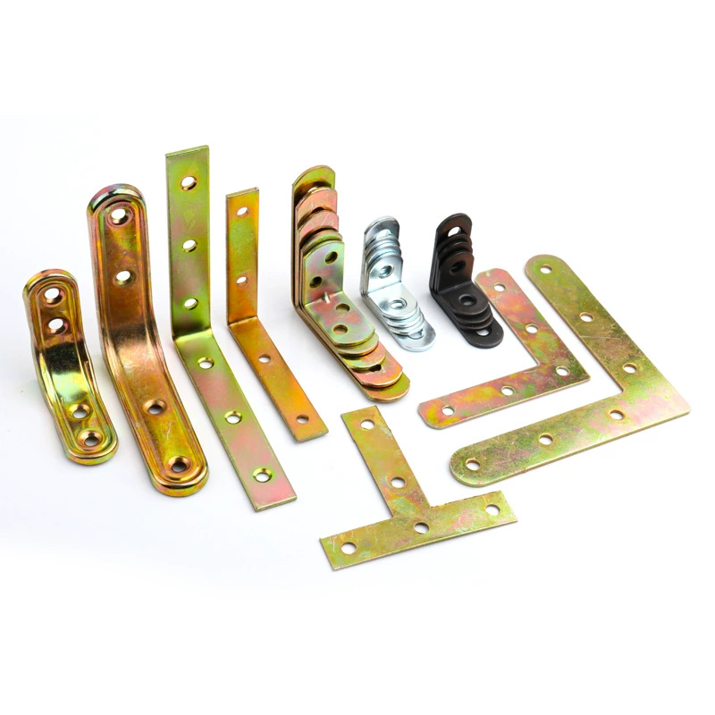 Furniture Code fixed fixing and fastening connecting parts at the right corner of the plate support the plus lugs L code angle right corner supporting factory direct operation