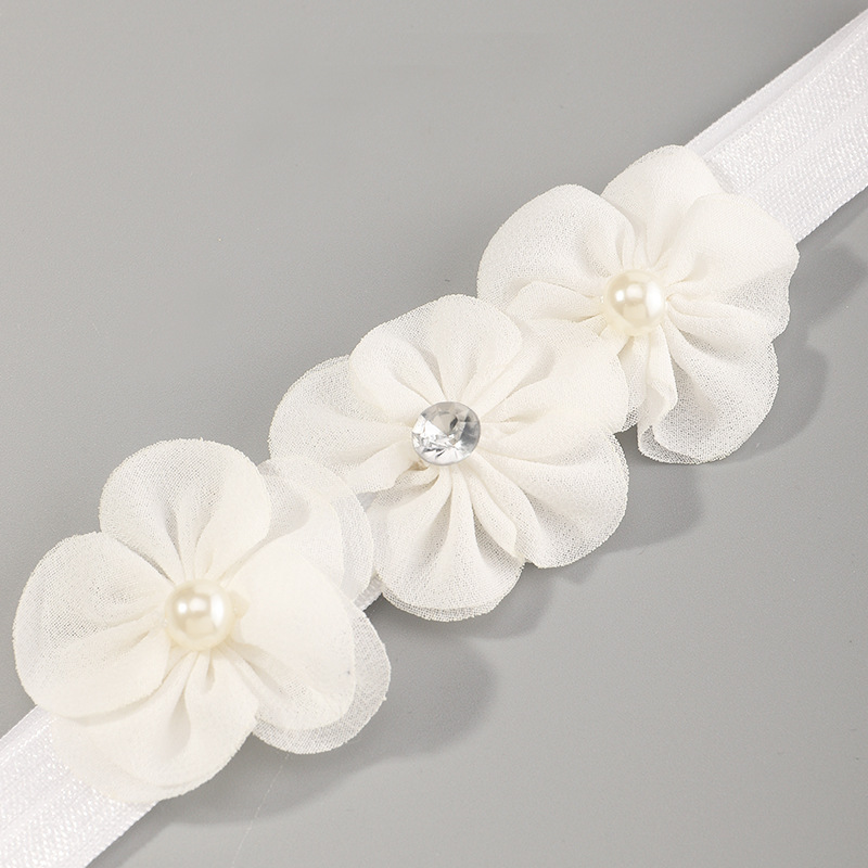 New Cute Simple Flower Hair Band display picture 3