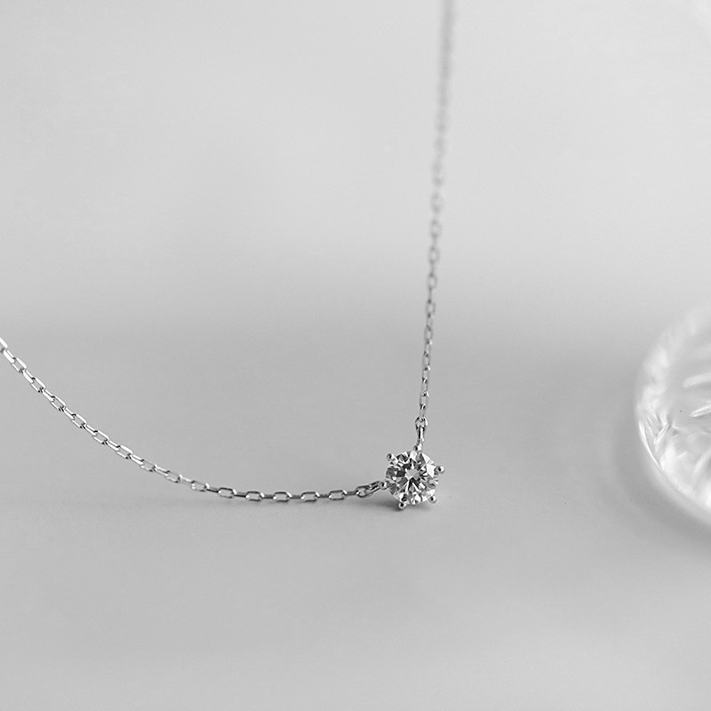 Holiday, Daily Occasion 925 Sterling Silver Cable Chain Geometric Pendant Necklace