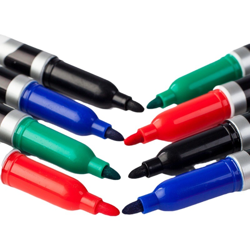 9500 pluma pizarra seca borrable con transferencia térmica impresión titular de la pluma caja de color a granel bolsa OPP embalaje pizarra pluma