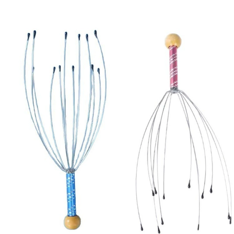 Five-claw scalp meridian dredging massage claw head therapy head scratching tool soul extractor