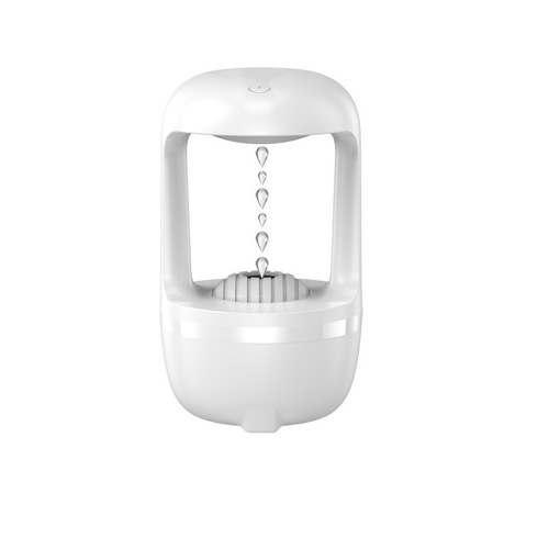 Cross-border Gift Water Droplet Backflow Home Office Desk Large Mist Capacity USB Creative Anti-gravity Humidifier