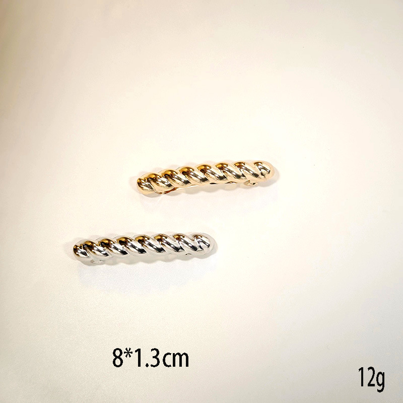 Plating Design Simple Style Style Women's Simple Style Geometric Alloy Plating Hair Clip