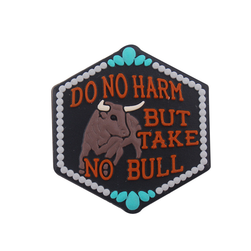 Nuevos artículos para madres y bebés dibujos animados vaqueros occidentales cuentas de silicona creativas DIY tetas cadena de pulsera juguetes accesorios de goma de dente