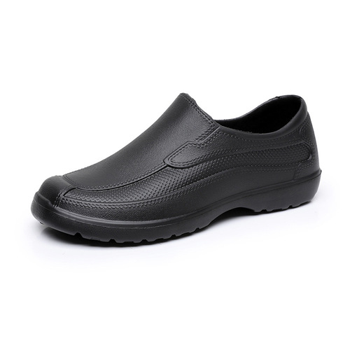 Chef Slip-Resistant Shoes 990EVA Rain Boots Kitchen Canteen Work Shoes Special Waterproof Oil-Resistant Durable Lightweight Shoes for Men