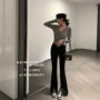 高腰修身新款春秋休闲裤