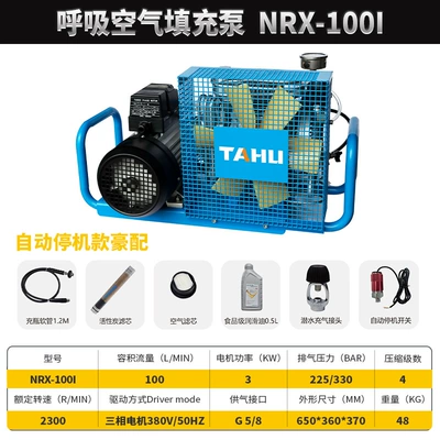 Apparatus Inflator Compressor 30Mpa — Hava kompressorları - nrx-100i-380v-automatic-luxury-equipment-comes-with-diving-inflatable-head