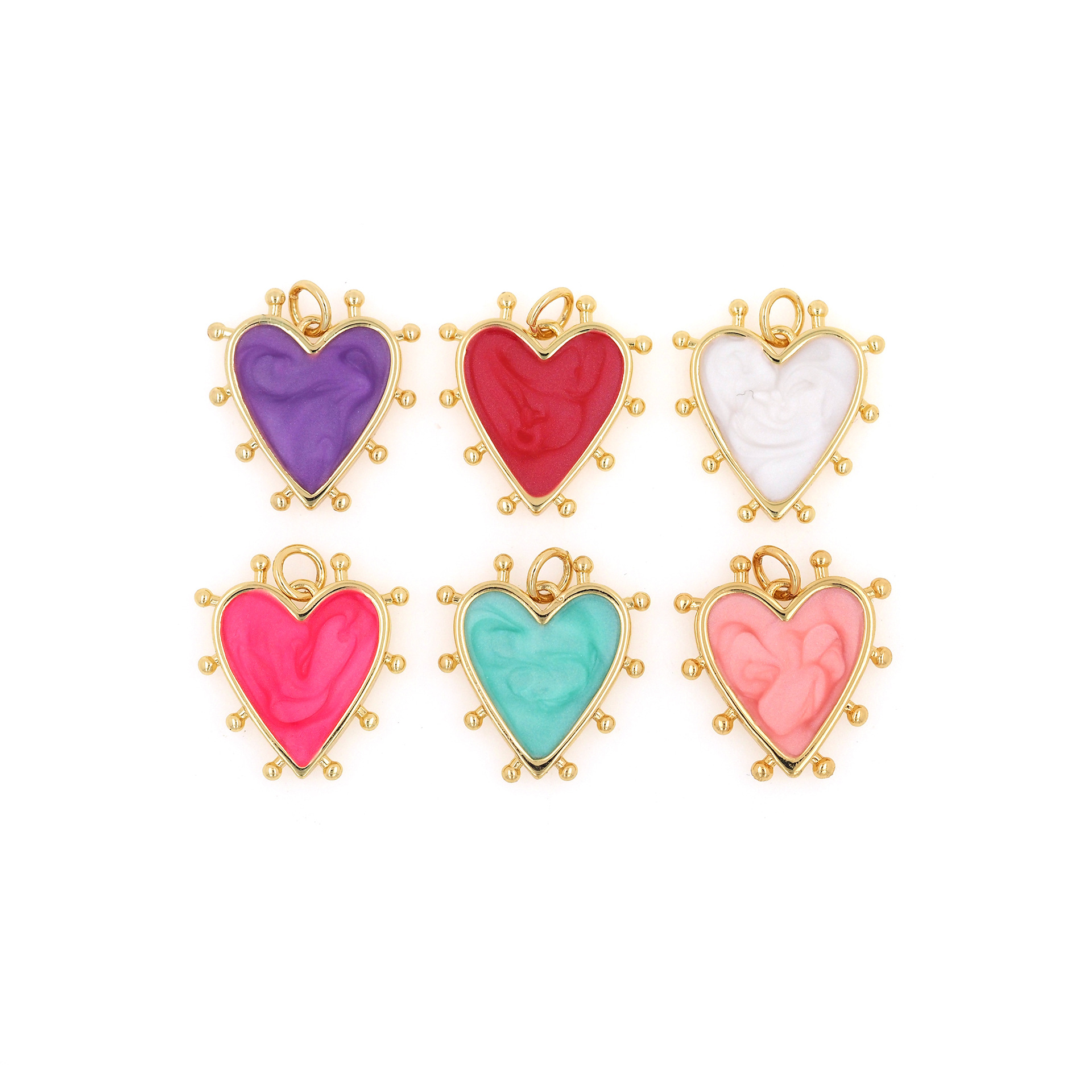 5g Weight Pendant Jewelry Making Type 19.5*18*2.8mm Jewelry Making Size DIY Jewelry Accessories Classification 1 Piece Quantity Copper Material Heart Shape Pattern Plating Design Simple Style, Classic Style Style 1 Piece 19.5*18*2.8mm Copper Heart Shape Pendant 1