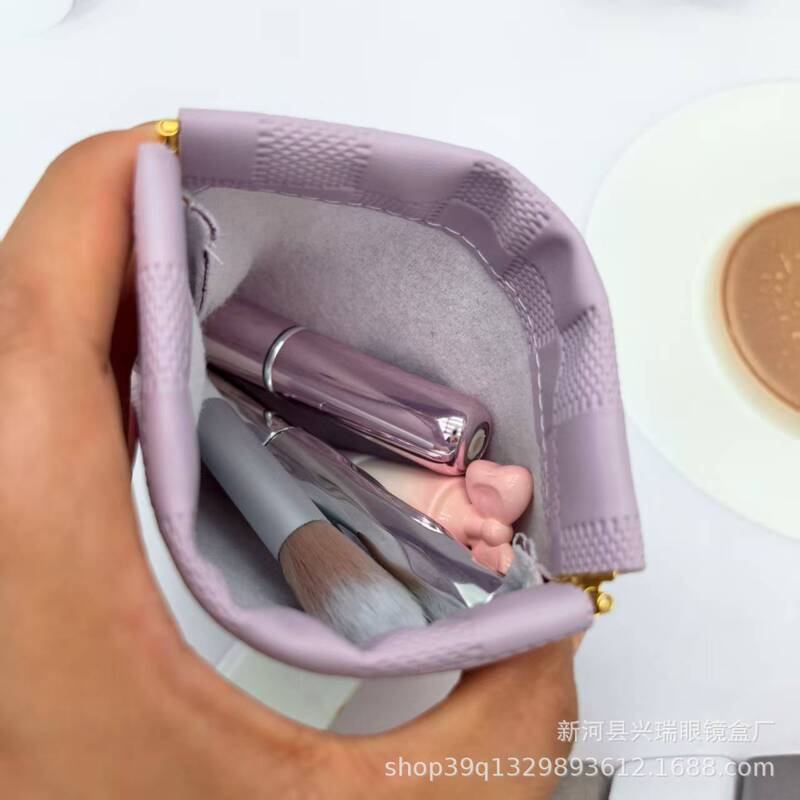 自動的に閉まる旅行用ポータブル小型化粧品バッグ、キーデータケーブル、ヘッドフォンバッグ、ブレスレット、おもちゃの破片収納バッグ|undefined