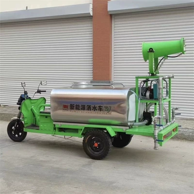 Electric Three-Wheel Fog Cannon Sprinkler Truck, Suvarma maşınları