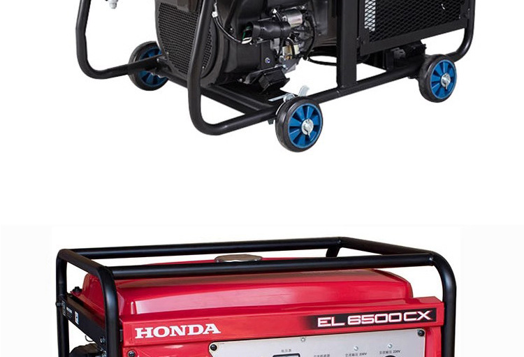 Japan HONDA Honda gasoline generator 220V small 3KW household 2/4/5/9/11KVA silent/open rack