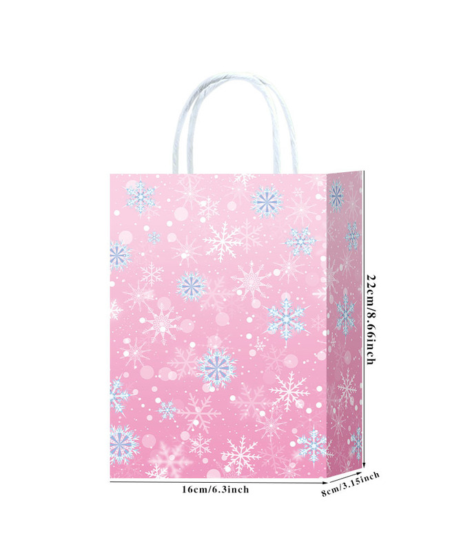 メーカーの新型アマゾン雪花8種類のクラフト紙紙袋手提げ袋ギフトバッグ共通紙袋クラシックファッション|undefined