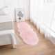 Cross-border Irregular Simple Bedside Floor Cushion Sofa Cushion Imitation Wool Cushion Chair Cushion White Carpet Plush Carpet