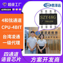 凌通语音OTP芯片IC SZY15Q 语音IC芯片 玩具语音芯片