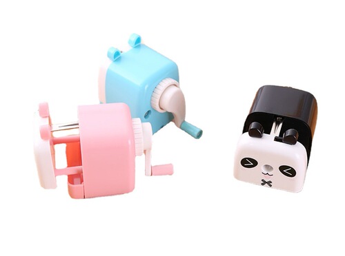 Zhengrong Bear Hand Pencil Sharpener Pencil Sharpener Creative Cartoon Plastic Pencil Sharpener Korean School Supplies Wholesale