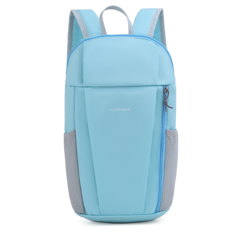 Bolsa deportiva ligera al aire libre personalizada logo mochila casual para viajes cortos para hombres y mujeres mochila pequeña ligera bolsa de montaña