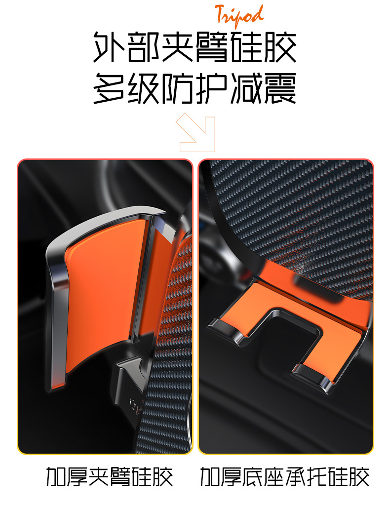 E-Commerce Popular Car Navigation Mobile Phone Holder Suitable for Car Air Outlet Multi-Function Navigation Gravity Mobile Phone Holder