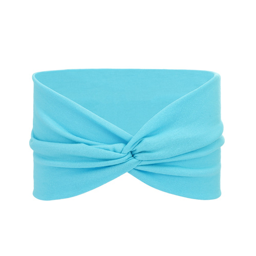 Bohemian European and American Style Sports Headband for Women, Wide Yoga Elastic Running Hair Tie, Retro Vintage-Style Headdress