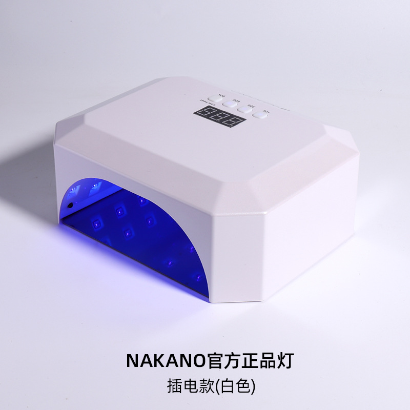 Lámpara de uñas LED Maestro japonés mismo Nakano fototerapia máquina 36w secado rápido recargable luz roja blanqueamiento para tienda apertura
