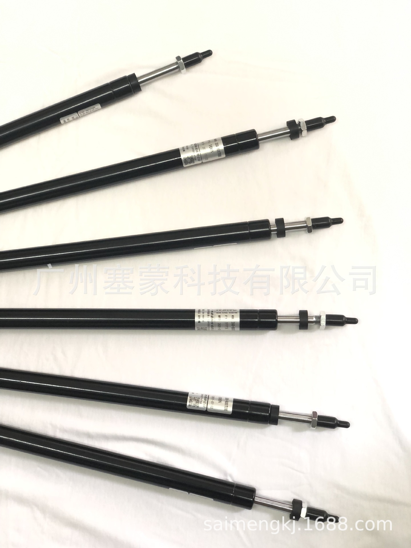 医疗升降桌气弹簧可控簧气动支撑杆机盖门支撑可调阻尼缓冲伸缩杆