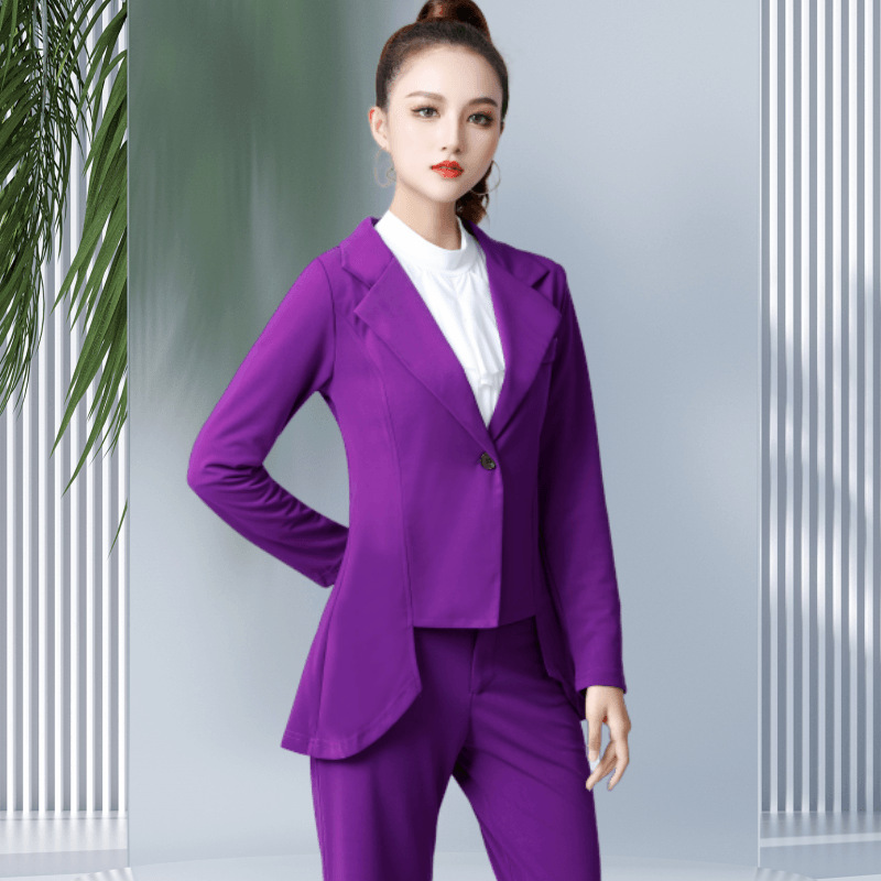 Jitterba Square Dance Small Suit Coat Women's Dance Outer Wear Small Suit Fashion Slim Stretch Tuxedo Top