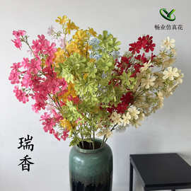 瑞香花家居桌面插花摆件仿真吊顶花婚庆礼堂装饰假花仿真花瑞香花