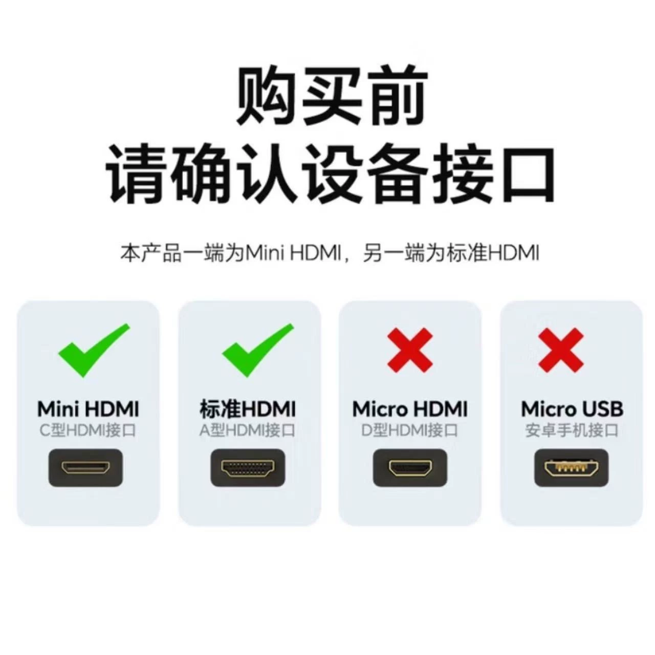 Кабель мини HDMI к HDMI, линия мини MINIHDMI A к C4K камере планшету высокого разрешения