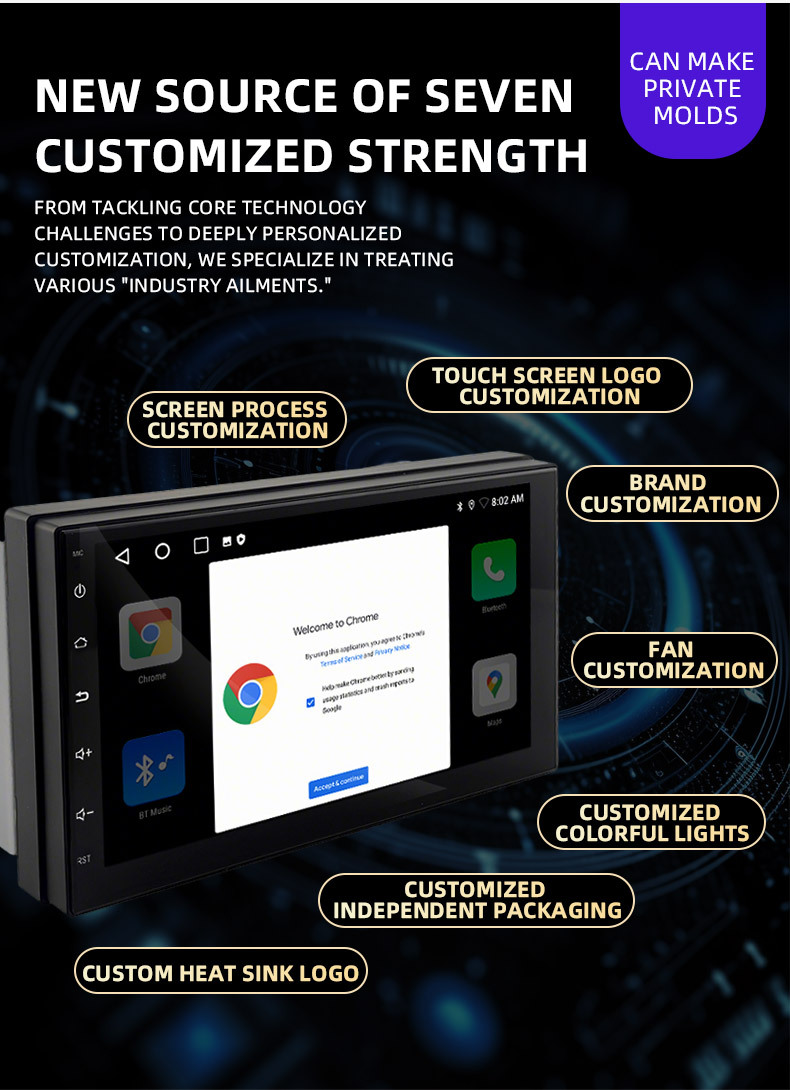 Cross-Border 9inch 10inch Car Navigation Car Gps Bluetooth Smart Car Navigator Multi-Function Car Player