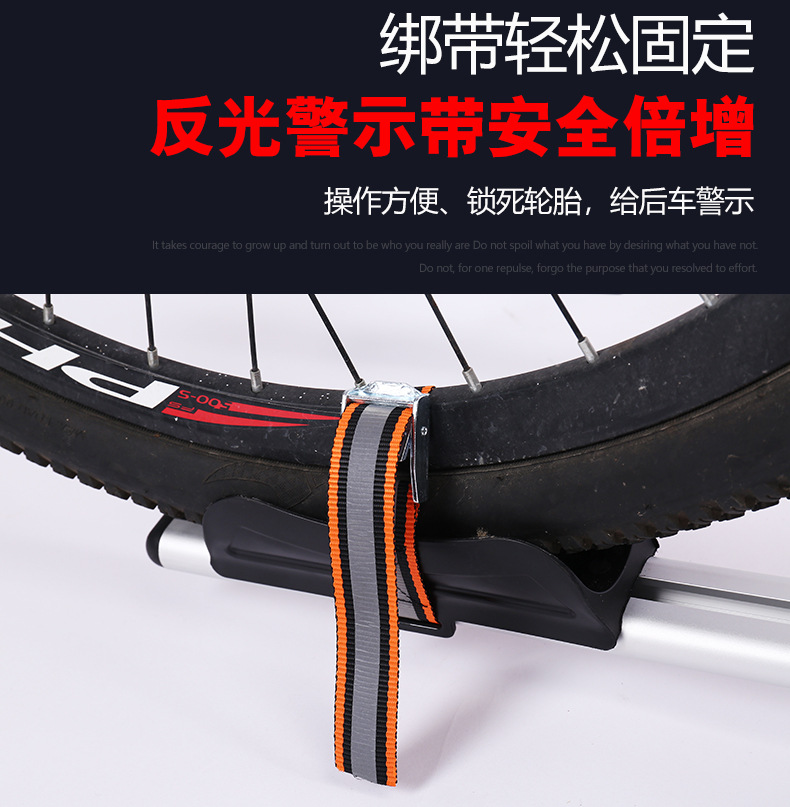 Aluminum alloy car bicycle frame trailer hook rear trailer rear SUV American square mouth rear tow